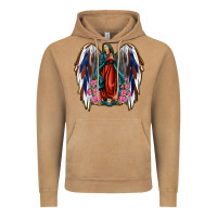 Vintage Camel Angel Wing Lady of Guadalupe 4th of July Vintage Hoodie - Jasminsmagicworld