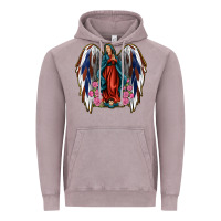 Vintage Zinc Angel Wing Lady of Guadalupe 4th of July Vintage Hoodie - Jasminsmagicworld