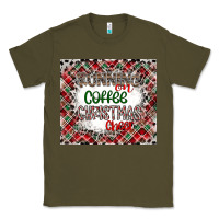 Running On Coffee And Christmas Classic Tee | Teevron
