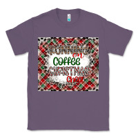 Lavender Running on Coffee And Christmas Classic Tee - CowhideDigitalArt
