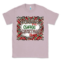 Lilac Running on Coffee And Christmas Classic Tee - CowhideDigitalArt