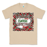 Mushroom Running on Coffee And Christmas Classic Tee - CowhideDigitalArt
