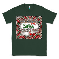 Sports Green Running on Coffee And Christmas Classic Tee - CowhideDigitalArt