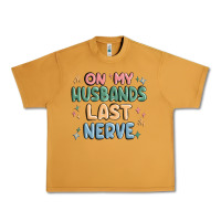 Peanut Butter on my husbands last last nerve Urban Heavy Tee - MaliasSmallBusiness