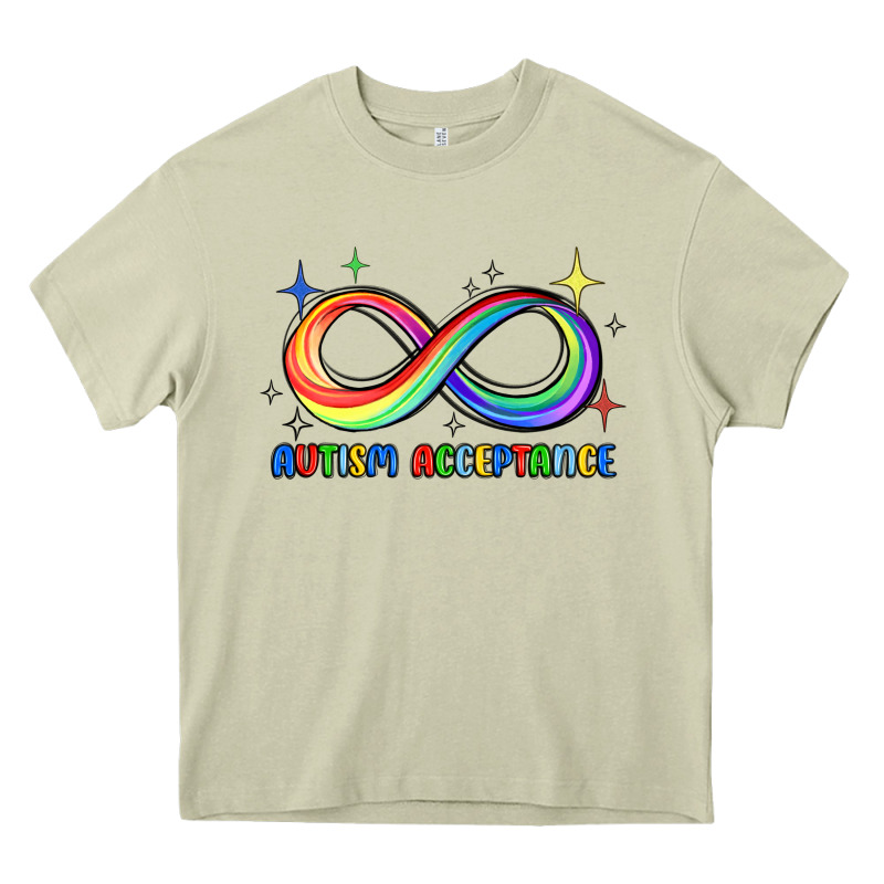 Autism Acceptance Heavy Core Tee by JahusDesignShop | Teevron