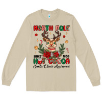 Mushroom north pole hot cocoa Long Sleeve Tee - MaliasSmallBusiness