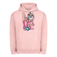 Pigment Salmon Love Easter Urban Hoodie - BundleAndBundleShop