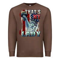 Chestnut thats my lady Premium Sweatshirt - CowGirlArtShop