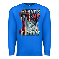 True Royal thats my lady Premium Sweatshirt - CowGirlArtShop