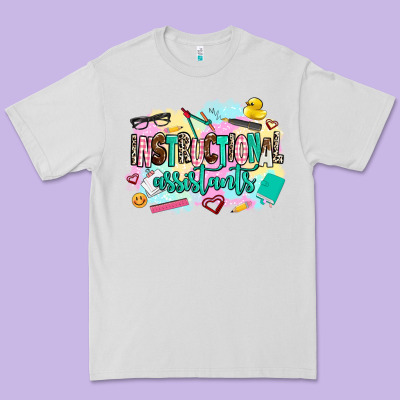 Instructional Assistant's Premium Tee Designed By Adodesignshop