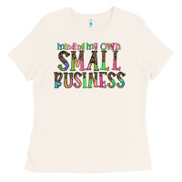 Bone minding my own small bussiness Ladies Tee - CowhideDigitalArt