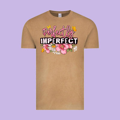 Perfectly Imperfect Vintage Tee Designed By Jahusdesignshop