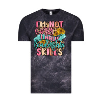 Cloud Black i'm not bossy i just have leadership skills Vintage Tee - MaliasSmallBusiness