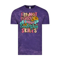 Cloud Purple i'm not bossy i just have leadership skills Vintage Tee - MaliasSmallBusiness