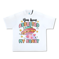 White you have abducted my heart Urban Heavy Tee - MaliasSmallBusiness