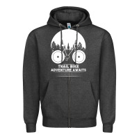 Charcoal Heather She Is The Anchor Keeping My Feet On The Ground Zipper Hoodie - Bettercallsaul