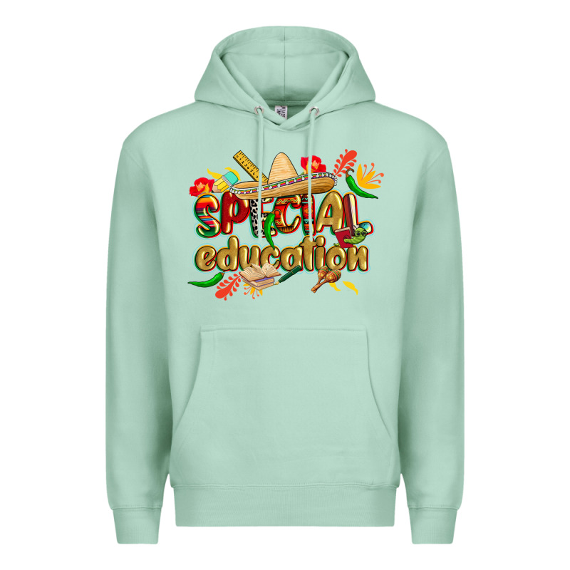Cinco De Mayo Special Education Premium Hoodie by CowGirlArtShop | Teevron