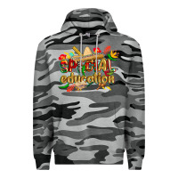 Slate Camo cinco de mayo special education Premium Hoodie - CowGirlArtShop