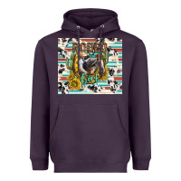 Plum rodeo girl Heavyweight Hoodie - TumblerDesignByShophia