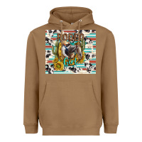 Toasted Coconut rodeo girl Heavyweight Hoodie - TumblerDesignByShophia