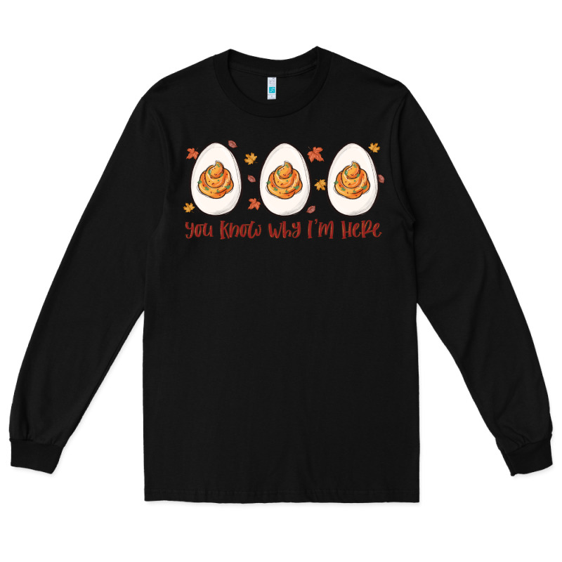 You Know Why I'm Here Long Sleeve Tee by MaliasSmallBusiness | Teevron
