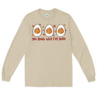 Mushroom you know why i'm here Long Sleeve Tee - MaliasSmallBusiness