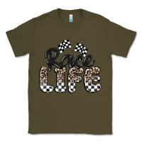 Army Green race life Classic Tee - MaliasSmallBusiness