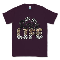 Plum race life Classic Tee - MaliasSmallBusiness