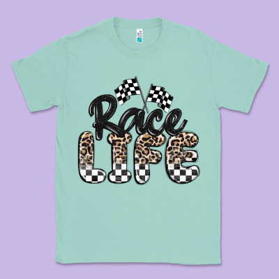 Race Life Classic Tee Designed By Maliassmallbusiness