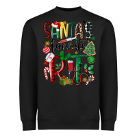 Black santas favorite rt nurse Heavyweight Sweatshirt - MaliasSmallBusiness