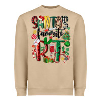Mushroom santas favorite rt nurse Heavyweight Sweatshirt - MaliasSmallBusiness