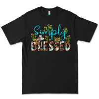 Black simply blessed Premium Tee - JahusDesignShop