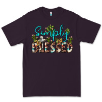 Plum simply blessed Premium Tee - JahusDesignShop