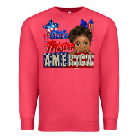 Cardinal little mister america black boy Premium Sweatshirt - CowGirlArtShop
