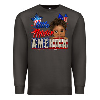 Smoke little mister america black boy Premium Sweatshirt - CowGirlArtShop