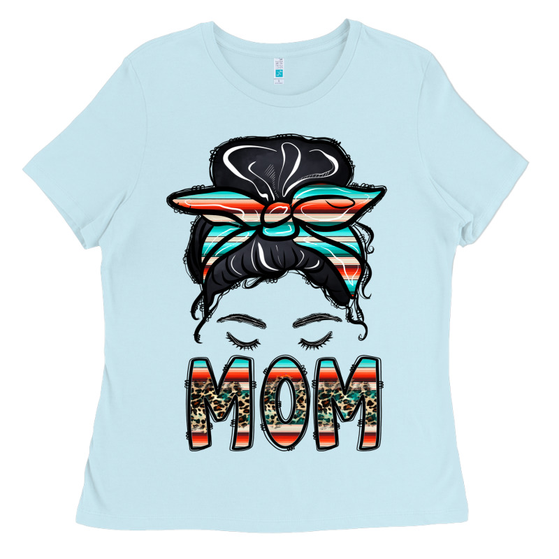 Mom Ladies Tee by CowhideDigitalArt | Teevron