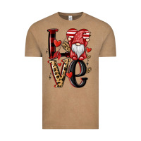 Vintage Coffee love gnome Vintage Tee - MaliasSmallBusiness