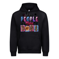 Less People More Dogs Urban Hoodie | Teevron
