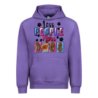 Tulip less people more dogs Urban Hoodie - FaDigitalArtStudio