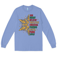 Colony Blue christmas snowflake Long Sleeve Tee - MaliasSmallBusiness
