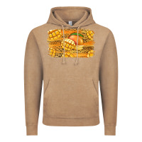 Vintage Coffee Mango Background Vintage Hoodie - Jasminsmagicworld