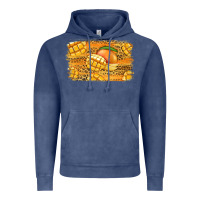 Vintage Denim Mango Background Vintage Hoodie - Jasminsmagicworld