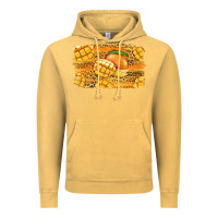 Vintage Mustard Mango Background Vintage Hoodie - Jasminsmagicworld
