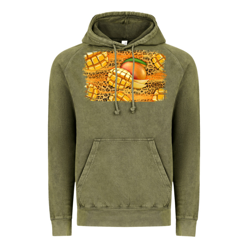 Mango Background Vintage Hoodie by Jasminsmagicworld | Teevron