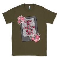 Army Green when i die delete my kindle history Classic Tee - MaliasSmallBusiness