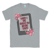 Heather Grey when i die delete my kindle history Classic Tee - MaliasSmallBusiness