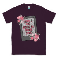 Plum when i die delete my kindle history Classic Tee - MaliasSmallBusiness