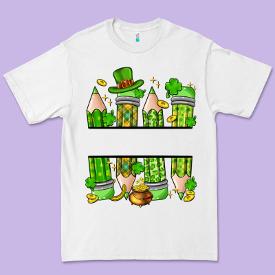 Personalized St. Patrick's Day Pencils Premium Tee Designed By Artiststas