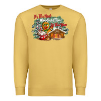 Antique Gold its the wonderful time of the year Premium Sweatshirt - CowGirlArtShop