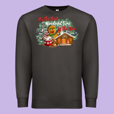 Its The Wonderful Time Of The Year Premium Sweatshirt Designed By Cowgirlartshop